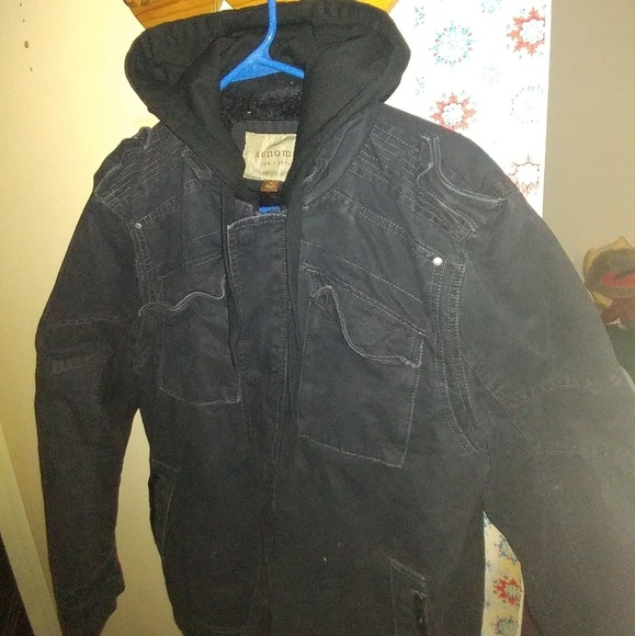 Sonoma Mens Hooded Jacket 
